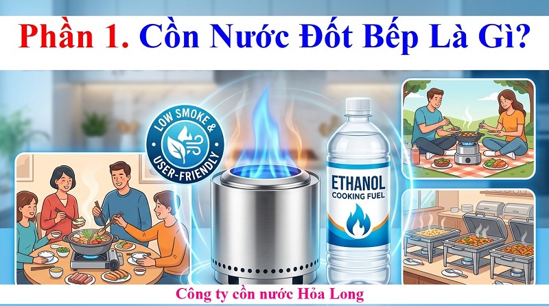 Cồn Nước Đốt Bếp Có An Toàn Cho Sức Khỏe Không?